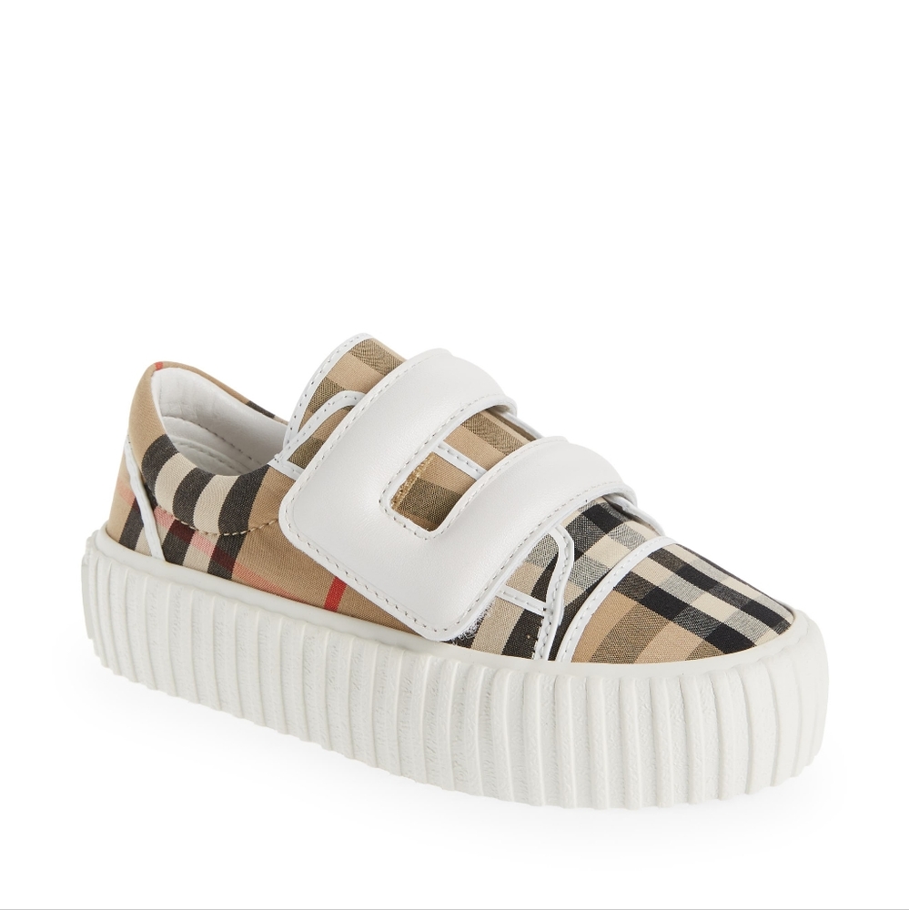 Little Kid's & Kid's Mark Low-Top Check Sneakers - Archive Beige - Size 9.5 (Chi